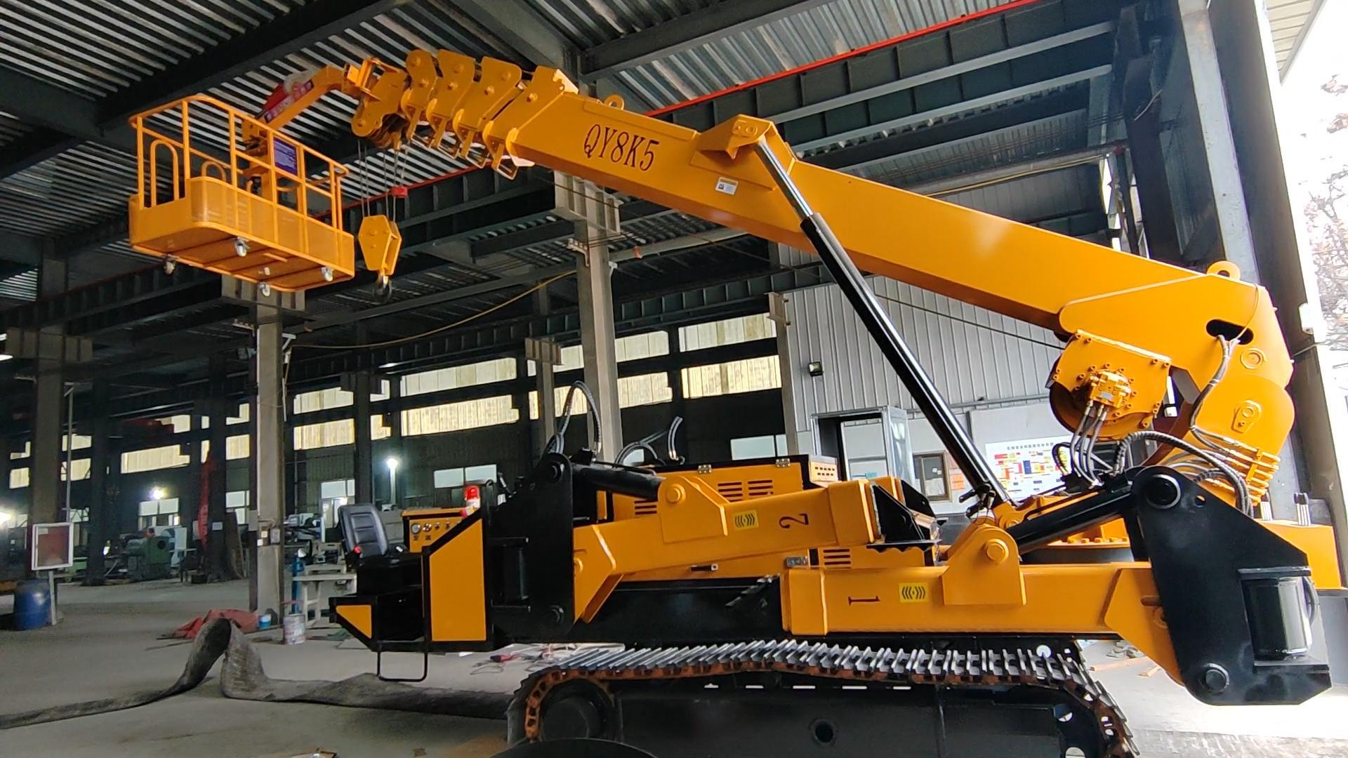 華鷹機械履帶吊造成起重設(shè)備失穩(wěn)的原因