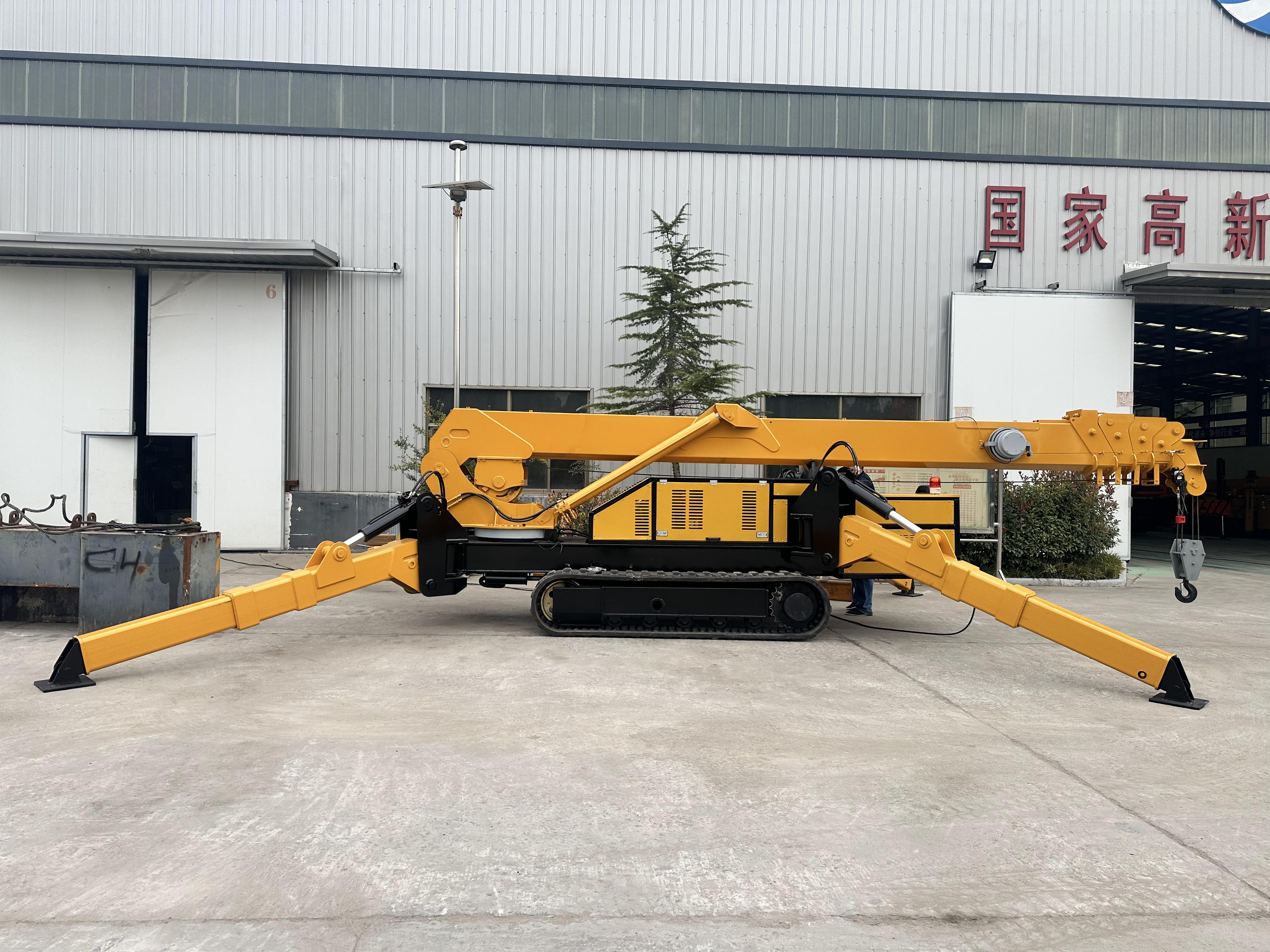  華鷹機(jī)械蜘蛛型吊車有哪些優(yōu)勢(shì)？